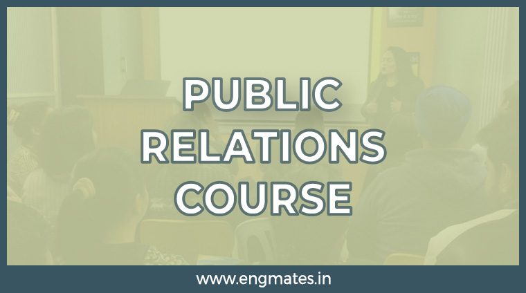 Public relation course Public relation course