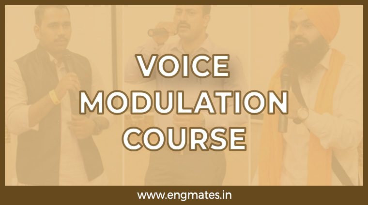 Voice modulation course Voice modulation course