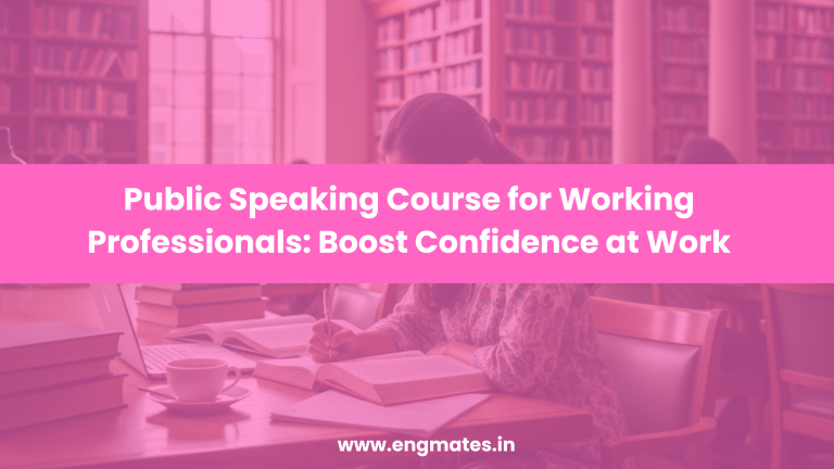 public speaking course for professionals
