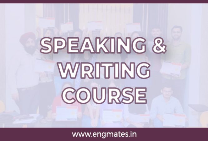 Speaking and writing course
