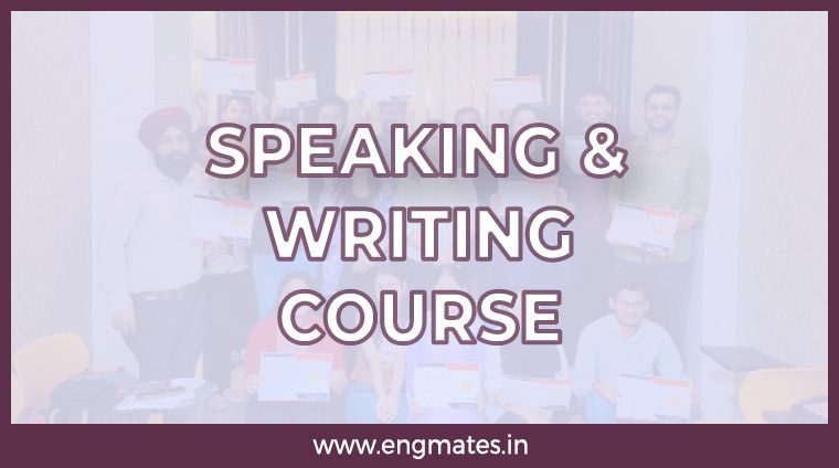 Speaking and writing course
